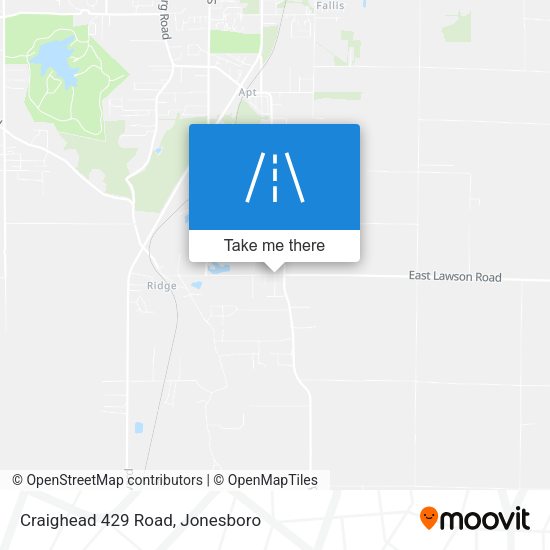 Mapa de Craighead 429 Road