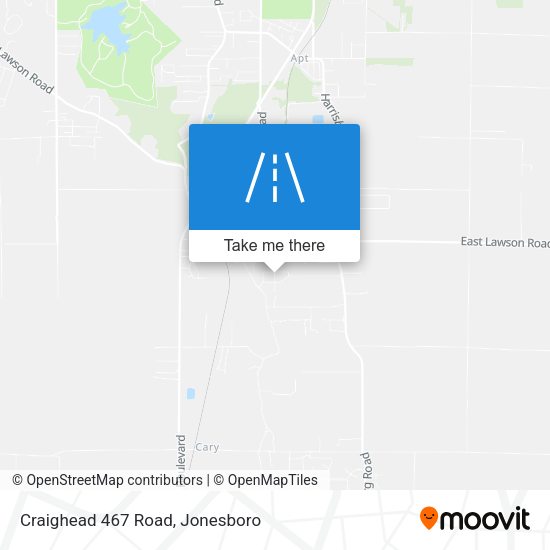 Craighead 467 Road map