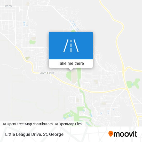 Mapa de Little League Drive