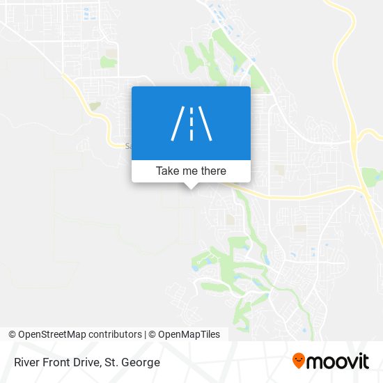 River Front Drive map