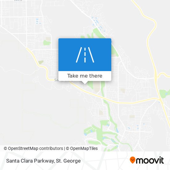 Santa Clara Parkway map