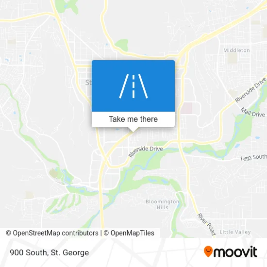 900 South map