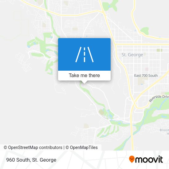 Mapa de 960 South