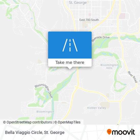 Mapa de Bella Viaggio Circle