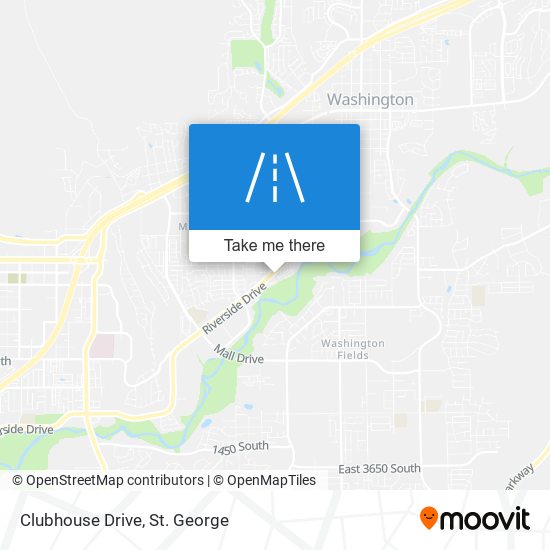 Clubhouse Drive map