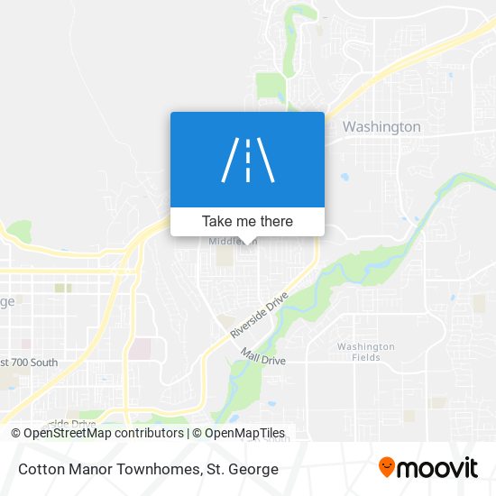 Cotton Manor Townhomes map