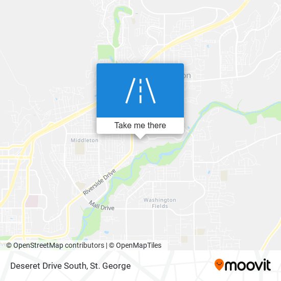 Deseret Drive South map