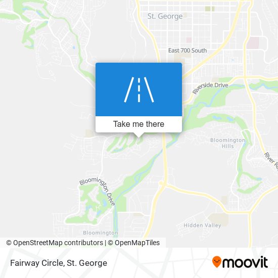 Fairway Circle map