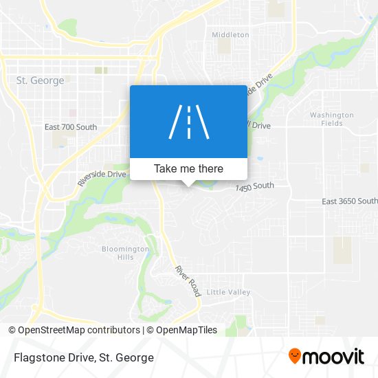 Flagstone Drive map