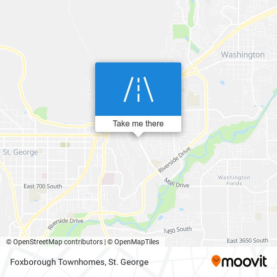 Foxborough Townhomes map