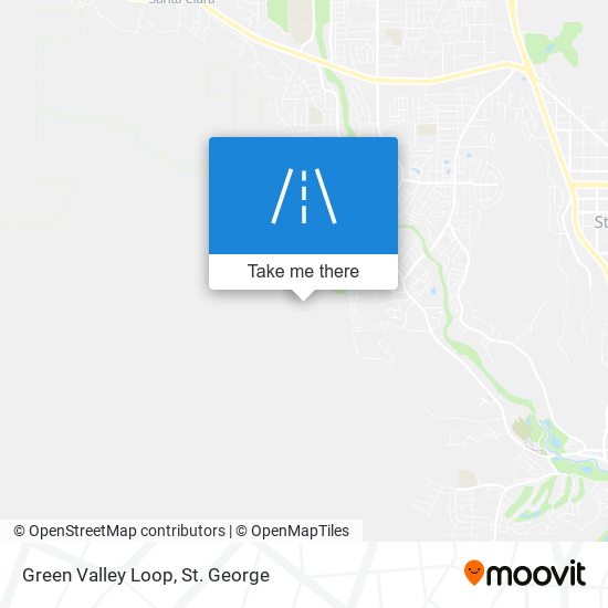Green Valley Loop map