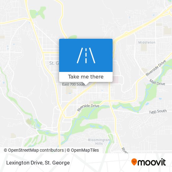 Lexington Drive map