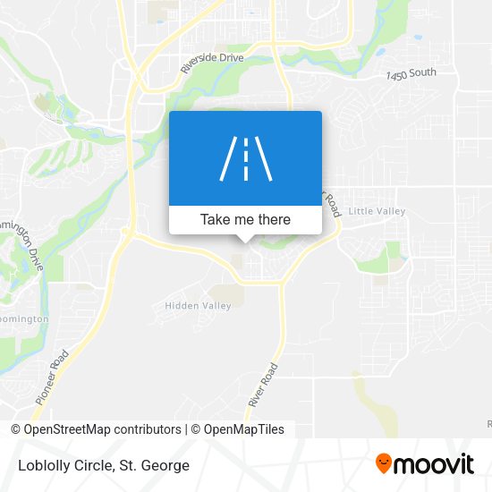 Loblolly Circle map