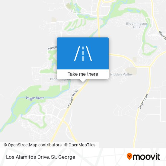 Los Alamitos Drive map
