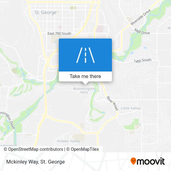 Mckinley Way map