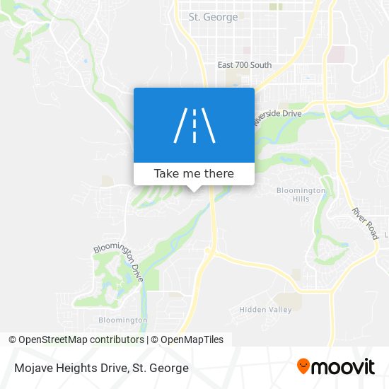 Mapa de Mojave Heights Drive