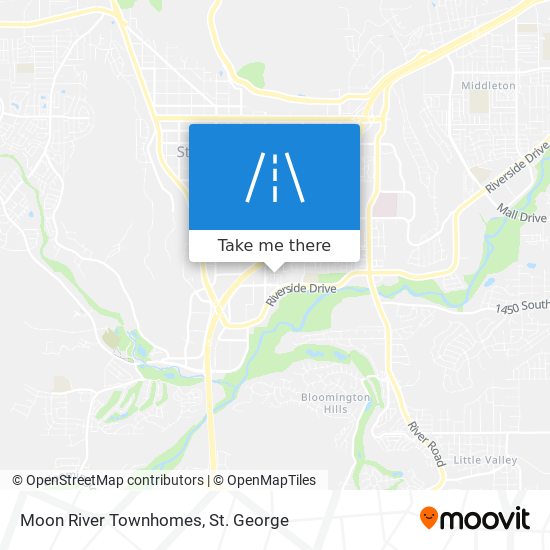 Moon River Townhomes map