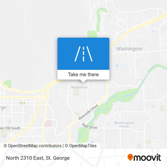 Mapa de North 2310 East