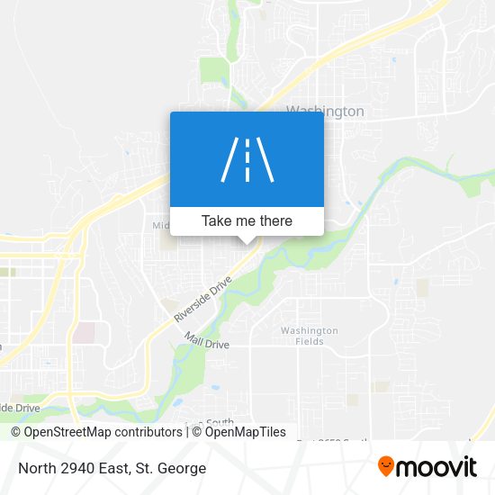 Mapa de North 2940 East
