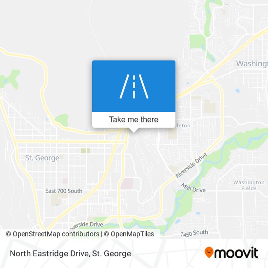 Mapa de North Eastridge Drive