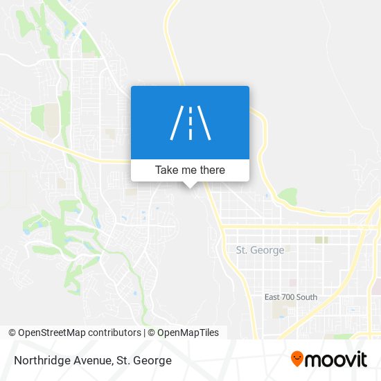 Mapa de Northridge Avenue