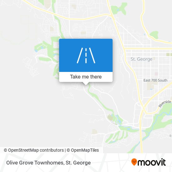 Olive Grove Townhomes map