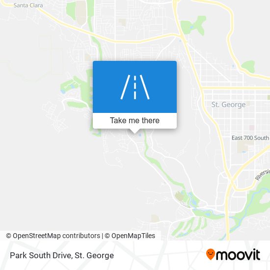 Park South Drive map