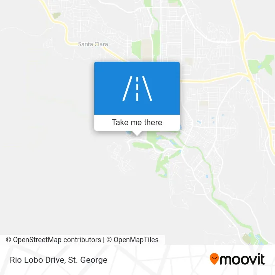 Rio Lobo Drive map