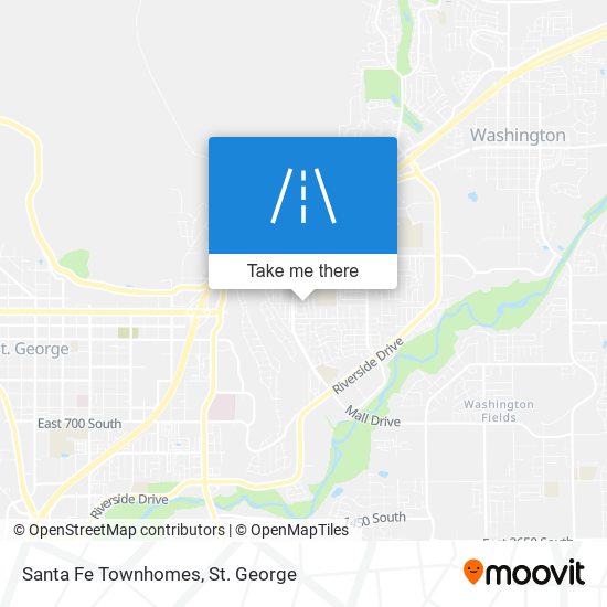 Santa Fe Townhomes map