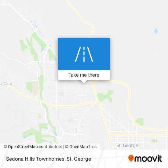 Sedona Hills Townhomes map