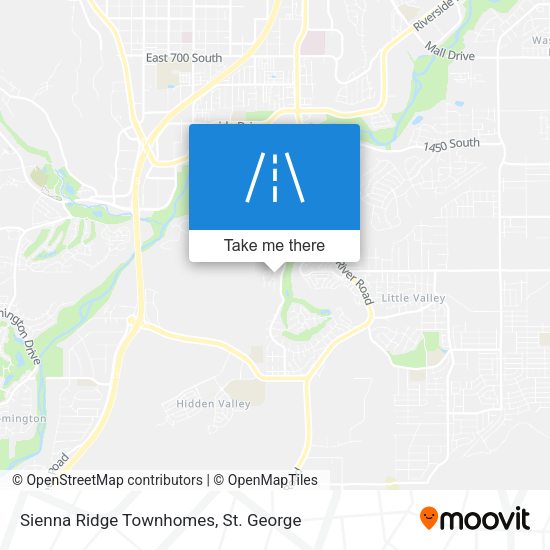 Sienna Ridge Townhomes map