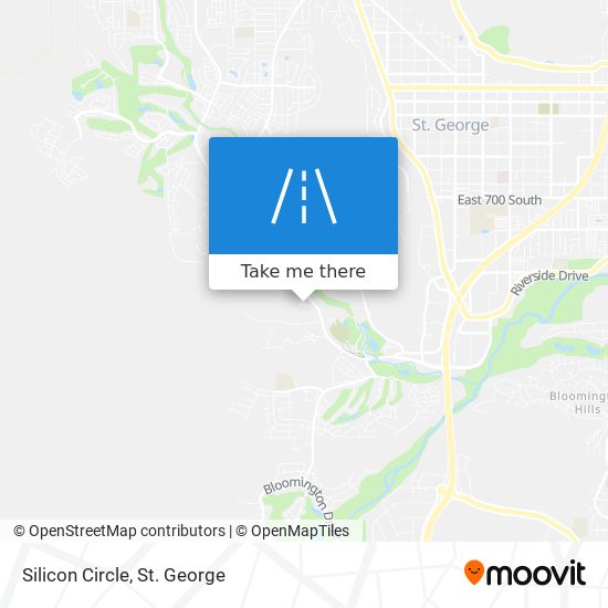 Silicon Circle map