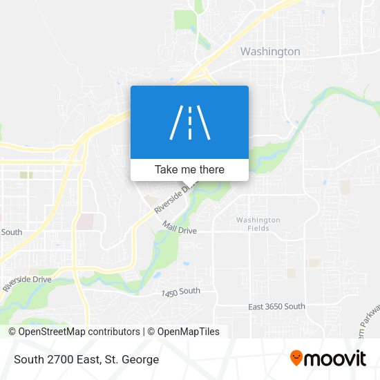 Mapa de South 2700 East