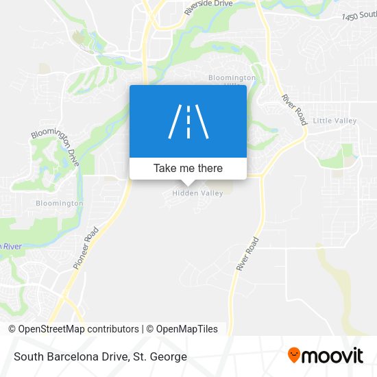 South Barcelona Drive map