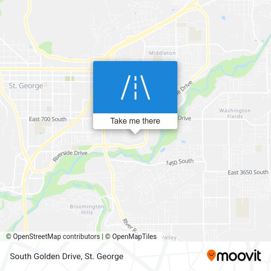 Mapa de South Golden Drive