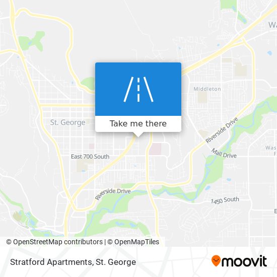 Stratford Apartments map