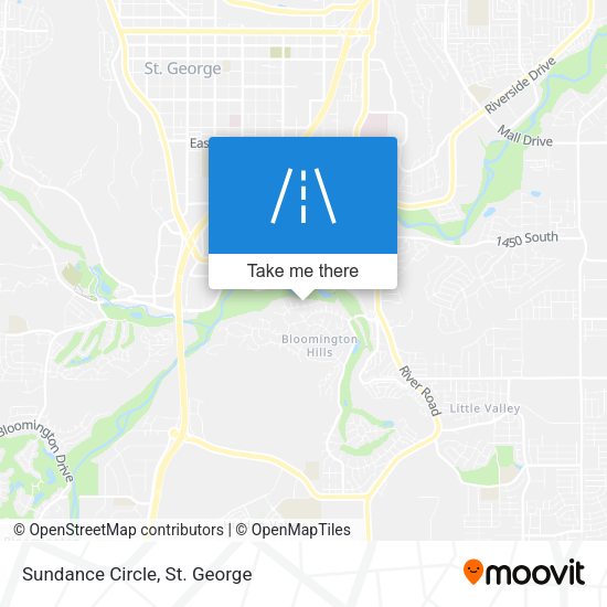 Mapa de Sundance Circle