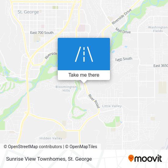 Sunrise View Townhomes map