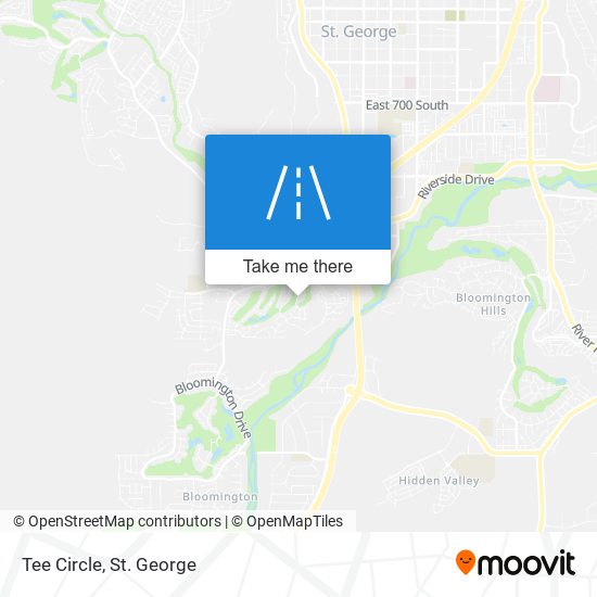 Tee Circle map