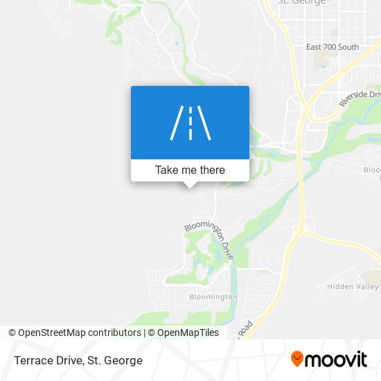 Terrace Drive map