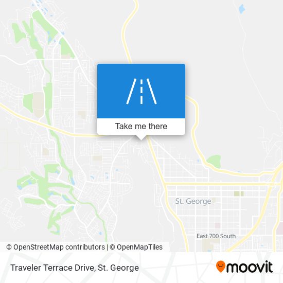Traveler Terrace Drive map