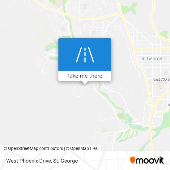 Mapa de West Phoenix Drive