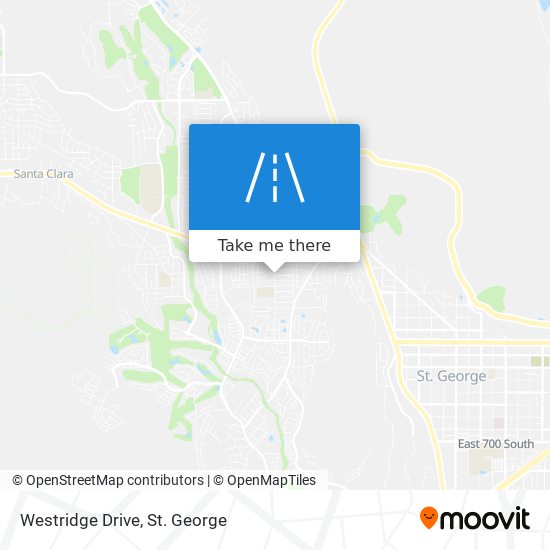 Mapa de Westridge Drive