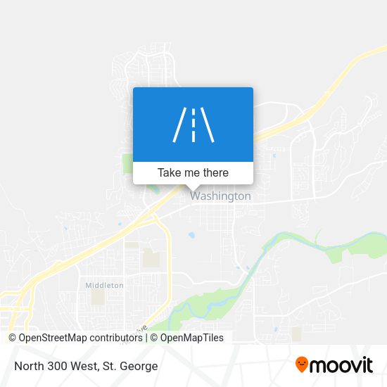 Mapa de North 300 West