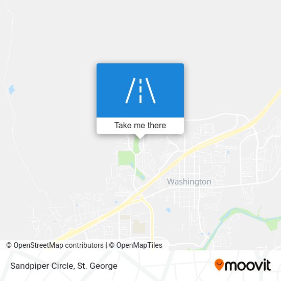 Sandpiper Circle map