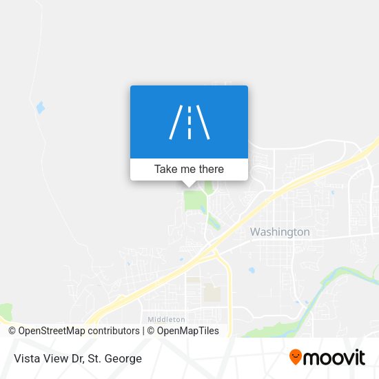 Mapa de Vista View Dr