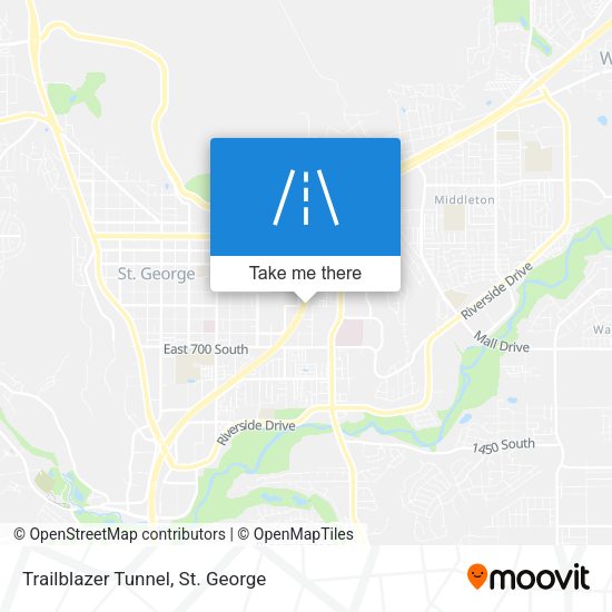 Mapa de Trailblazer Tunnel