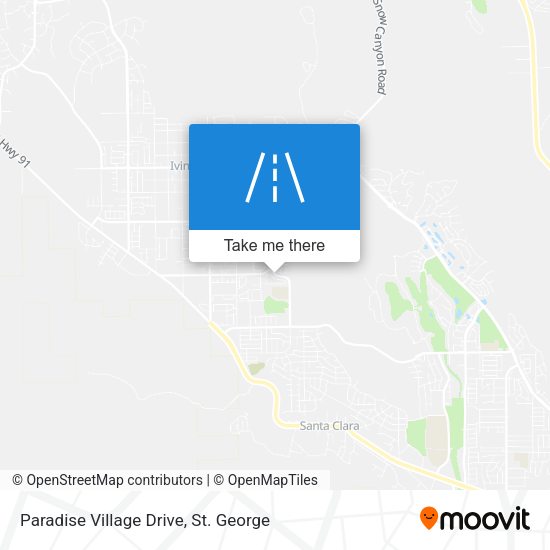Paradise Village Drive map
