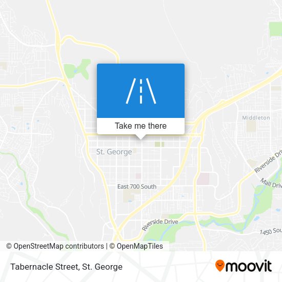 Tabernacle Street map