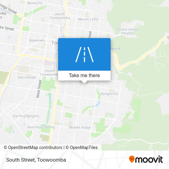 South Street map